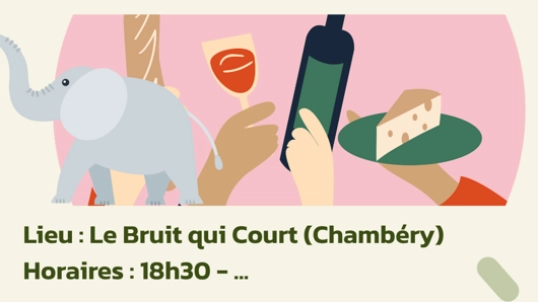 Apéro de la team bénévole du bassin chambérien